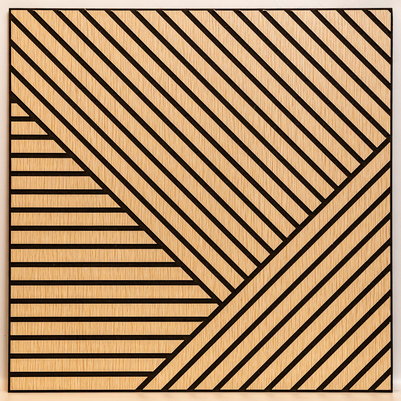 Square akustični panel Prirodni Hrast - Slika 1