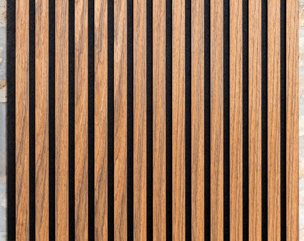 Akustični wood zidni panel 280x60 - HRAST