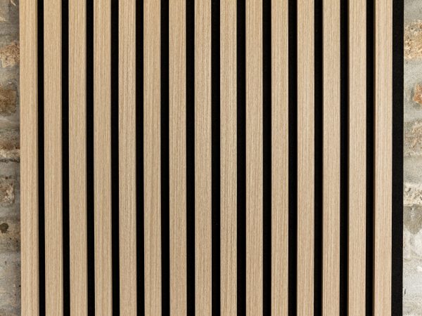 Letvice Akustični zidni Paneli 270x60 Sivi Hrast